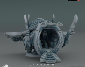 S.E.A Coalition - Troop Carrier - Oshounaminis - Sci-Fi - Resin Vehicle