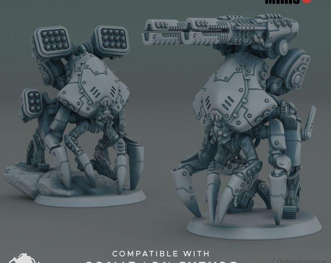 S.E.A Coalition - Artillery BattleSuit - Oshounaminis - Sci-Fi - Resin Vehicle