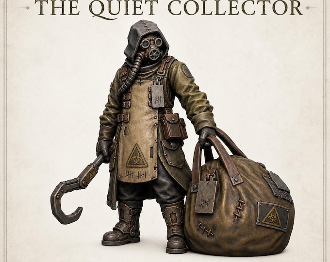 The Quiet Collector - HGM Exclusive Resin Grimdark Hive NPC Miniature