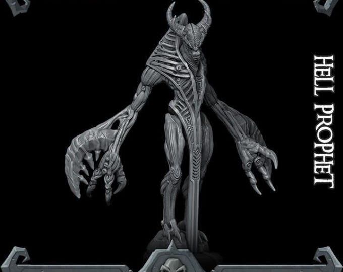 Hell Prophet - Rocket Pig Games - Fantasy Resin Miniature