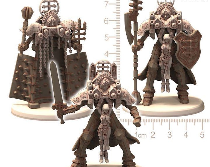 Modular Devotion Machine nundam warsuit sorority - Belthazar - Printerra Studios - Tabletop Wargaming Miniature for Grimdark | OPR | Sci-fi