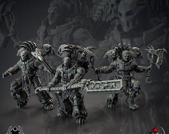 The Bloody Skulls Gladiators - Sci-Fi Wargames & TTRPG | Eight Legs Miniatures mini