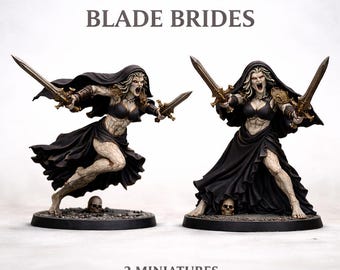 Chaos Cult of Excess - Blade Sister Brides - Marble Legion - Legion Wars Highland Gaming Minis Exclusive Multi-Verse Grimdark OPR