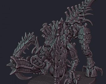 Cannon Rex Space Bugs Unassembled - Monster - Scifi - Grimdark - Compatible with all wargames