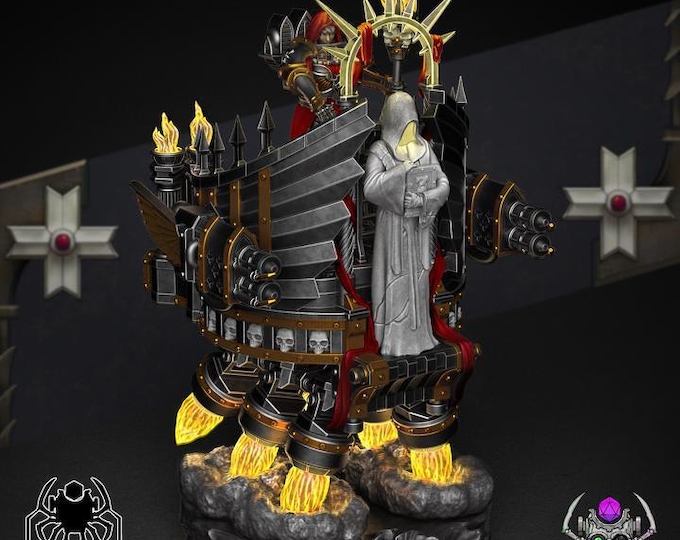 The Widows Dies Irae  - Battle Sisters - for Sci-Fi Wargames & TTRPG | Eight Legs Miniatures mini