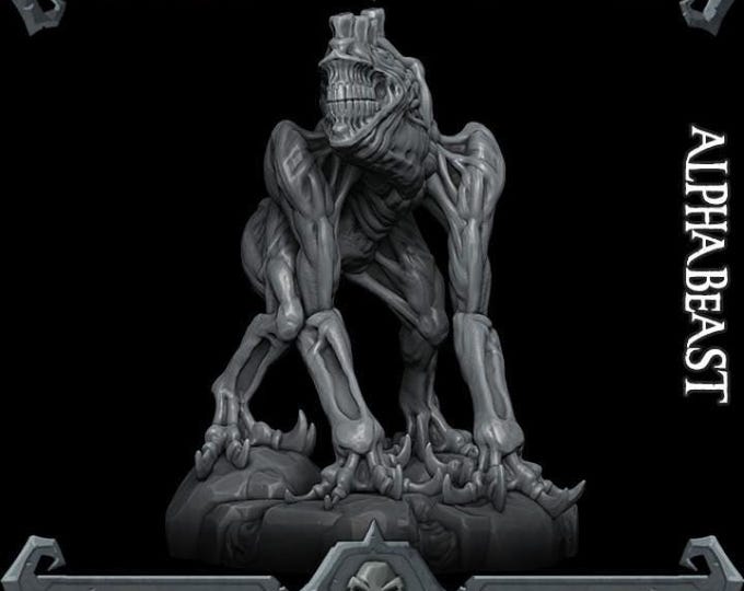 Alpha Beast - Rocket Pig Games - Fantasy Resin Miniature