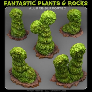 Majestic Hedge Wargaming Terrain Objectives | Fantastic Plants and Rocks | PathFinder | Mini | Dungeons and Dragons | Fantasy | RPG