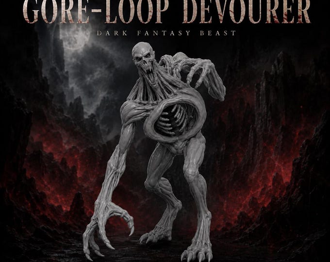Gore-Loop Devourer - HGM Exclusive Resin Dark Fantasy Monster Miniature
