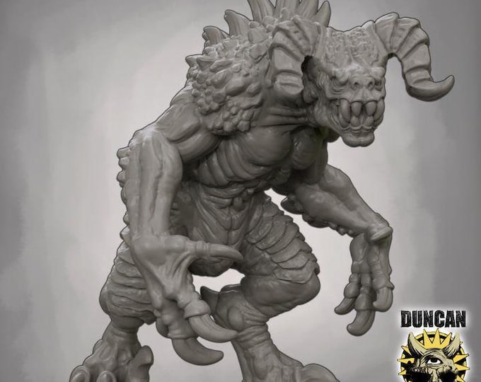 Death Draco 1- Duncan Shadow - Tabletop Wargaming for Grimdark | OPR Sci-Fi & Fantasy Resin Mini