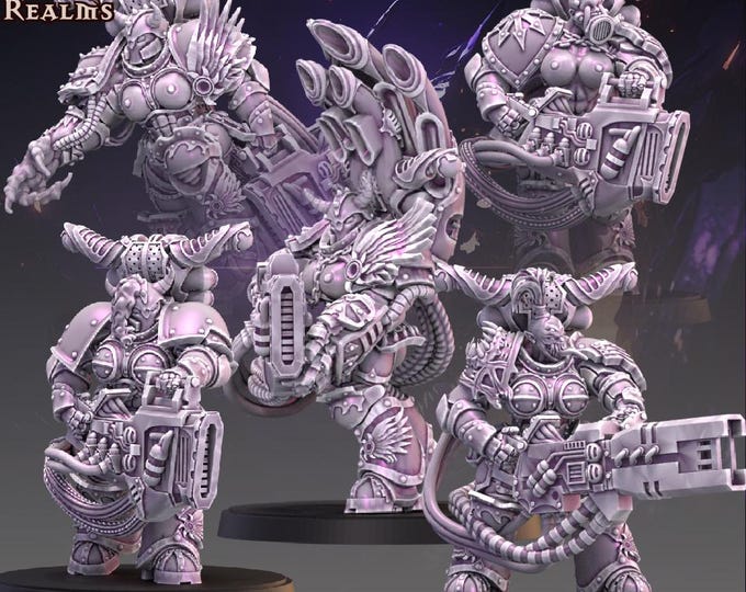 Legionnaires of Excess - Across the Realms - Tabletop Wargaming for Grimdark | OPR | Sci-fi