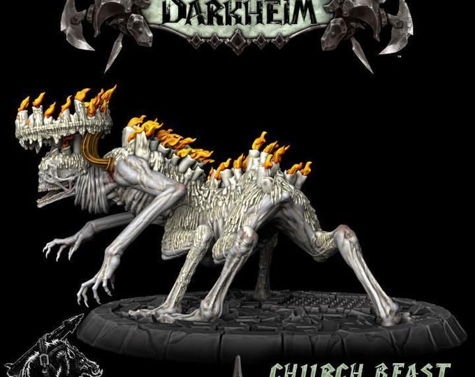Church Beast - Rocket Pig Games - Fantasy Resin Miniature