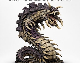 Space Bug Worm Terror - Exclusive Highland Gaming Minis - Tabletop Wargaming for Grimdark | Alternative  | OPR Sci-Fi mini