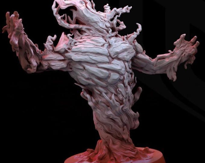 Chaos Demon Lesser Elementals Earth, Fire, Water and Thunder - Fantasy Miniature - Mini Monster Mayhem Fantasy Resin Miniature