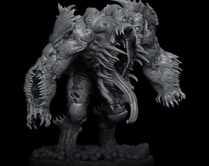 Carrion Giant - Rocket Pig Games - Tabletop Wargaming for Grimdark | OPR Sci-Fi & Fantasy Resin Mini