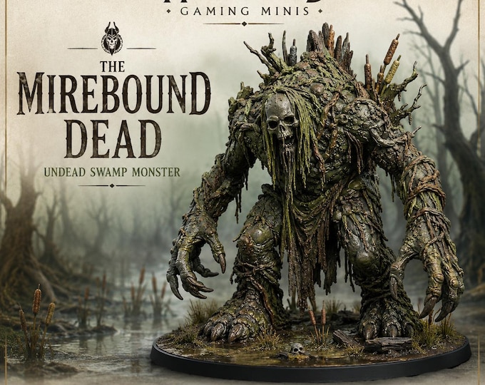 The Mirebound Dead - HGM Exclusive Resin Dark Fantasy Undead Monster Centerpiece