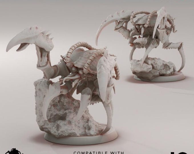 Assassin Shrimps (1 - Oshounaminis - Deep Hive - Sci-Fi - Resin Vehicle