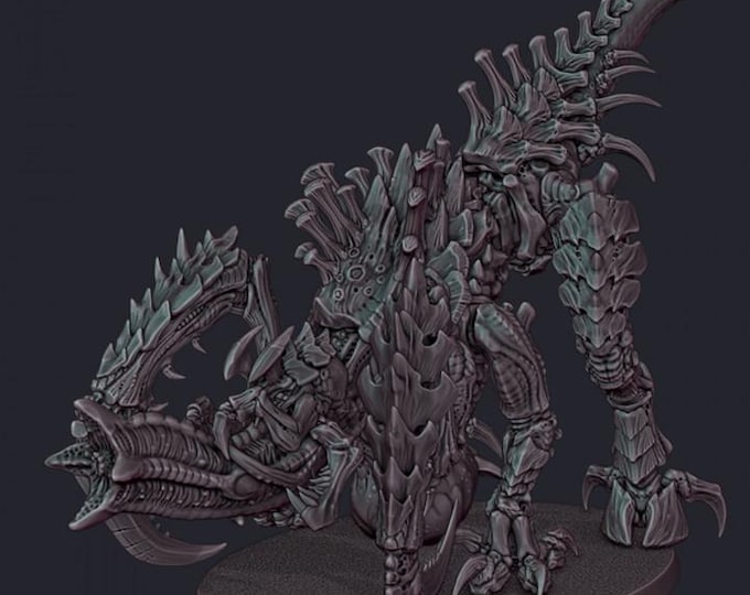 Cannon Rex Space Bugs Unassembled - Monster - Scifi - Grimdark - Compatible with all wargames