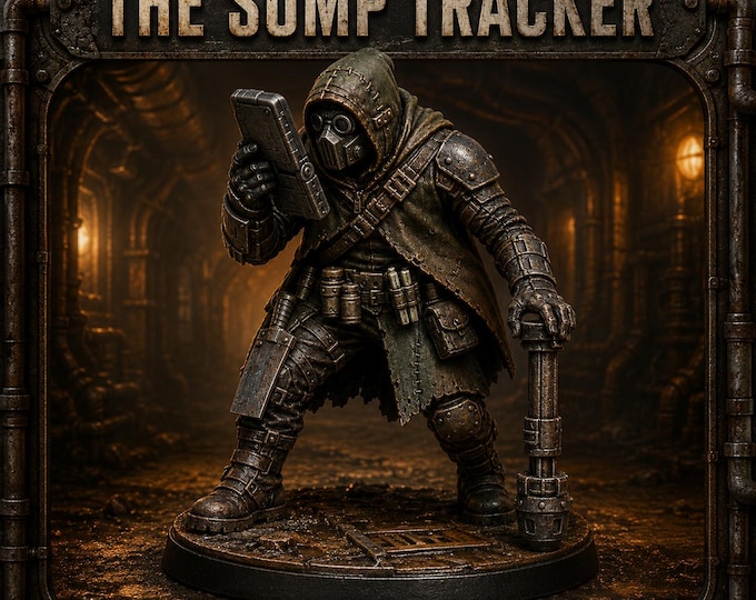 Sump Tracker - 28mm or 32mm Sci-Fi Resin Miniature - HGM Exclusive