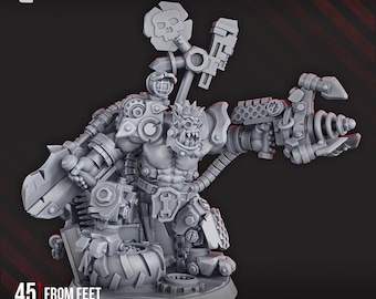 Nikk 'Da Tech - Space Orks - DakkaDakka - Tabletop Wargaming for Grimdark | Alternative  | OPR Sci-Fi mini