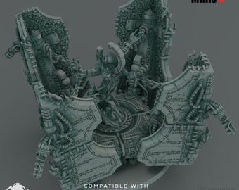 Floating Temple - Oshounaminis - Deep Hive - Sci-Fi - Resin Vehicle