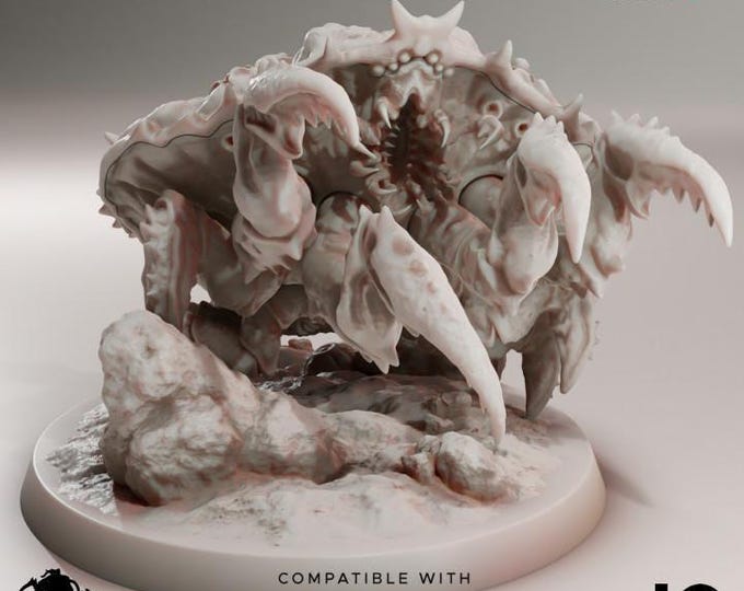 Slasher Crab 1.0 - Oshounaminis - Deep Hive - Sci-Fi - Resin Vehicle
