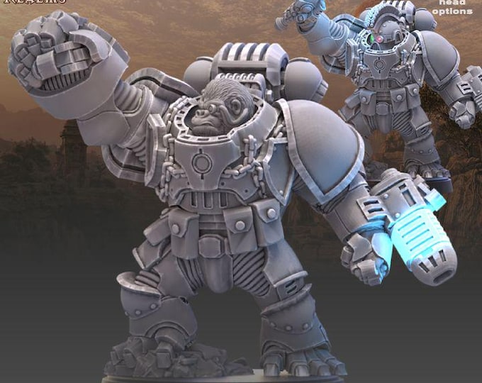 Matatitian Sergeant - Across the Realms Licensed 32mm Resin Officer Miniature