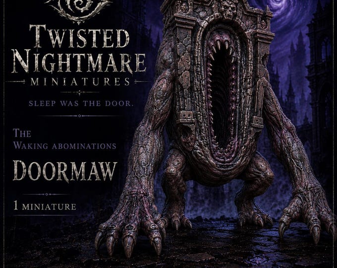 Doormaw - Twisted Nightmare Resin Horror Monster - HGM Exclusive