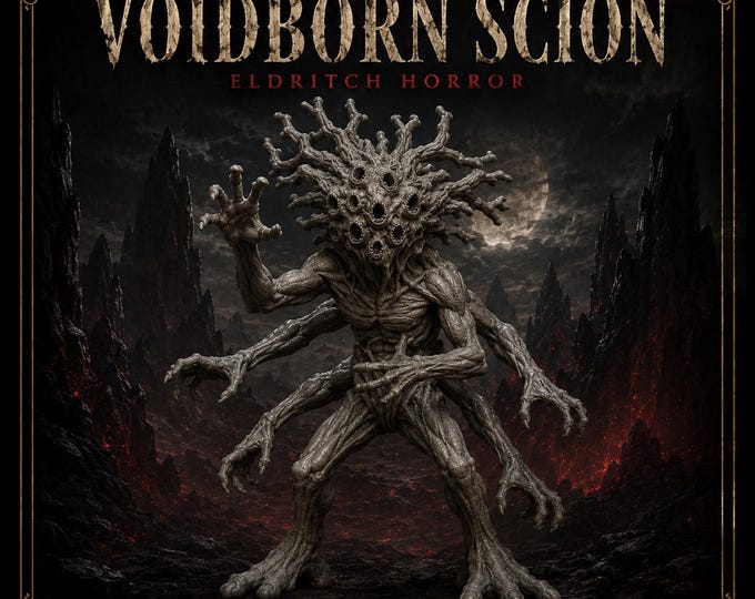 Voidborn Scion - HGM Exclusive Eldritch Horror Resin Fantasy Monster Miniature