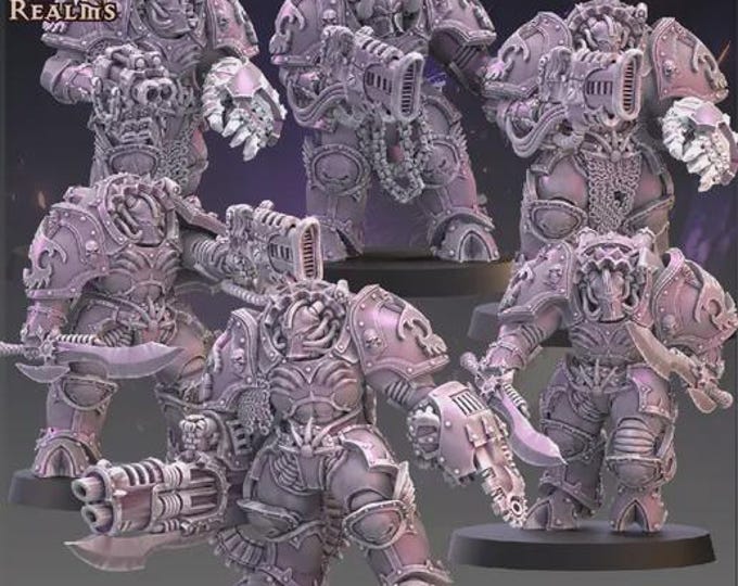 Sonic Eradicator Male Variant Miniatures - Across the Realms - Tabletop Wargaming for Grimdark | OPR | Sci-fi
