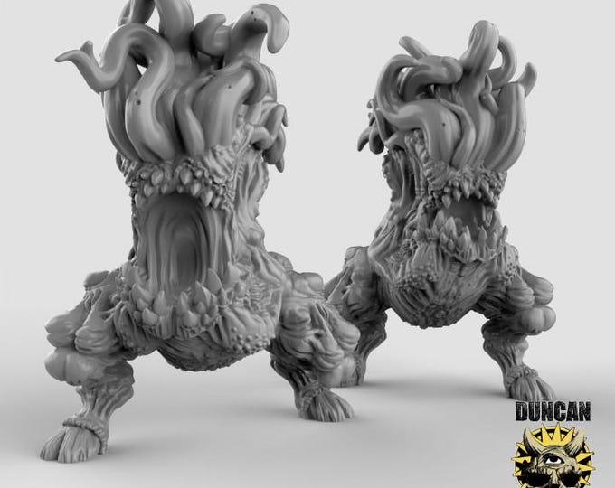 Adolescent Dark Young - Fantasy Miniature  - Duncan Shadow - Tabletop Wargaming for Grimdark | OPR Sci-Fi & Fantasy Resin Mini