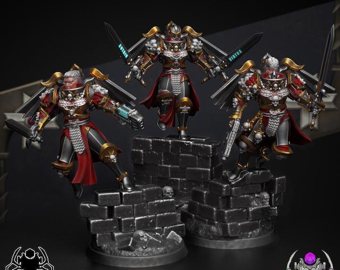 Widows Ishim Squad - for Sci-Fi Tabletop Wargames & TTRPG | Eight Legs Miniature