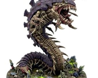 Space Bug Worm Terror - Exclusive Highland Gaming Minis - Tabletop Wargaming for Grimdark | Alternative  | OPR Sci-Fi mini