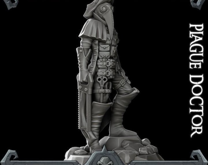 Plague Doctor - Rocket Pig Games - Fantasy Resin Miniature