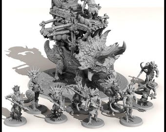 Rock Dragon - Print your Prints