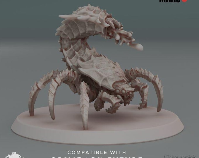 Acid Sprayer 2.0 (1-3) - Deep Hive Oshounaminis Tabletop wargaming miniature for Grimdark | OPR | Sci-fi | Alien Bug Proxy |