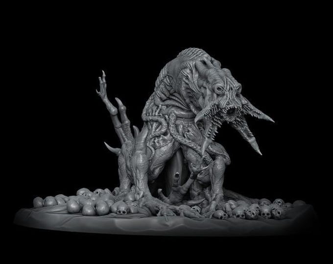Dread Anchorer - Rocket Pig Games - Tabletop Wargaming for Grimdark | OPR Sci-Fi & Fantasy Resin Mini