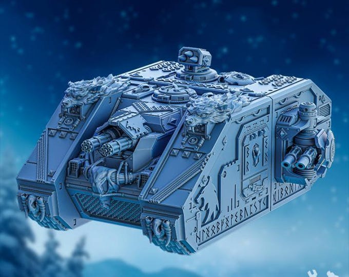 Stormbringers wolves Voltor (ASV) - Grimdark - DakkaDakka - Fantasy Vehicle