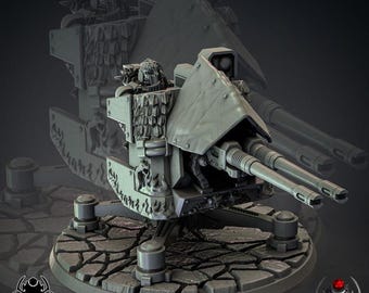 FlameLizard Turret - Sci-Fi Wargames & TTRPG | Eight Legs Miniatures mini