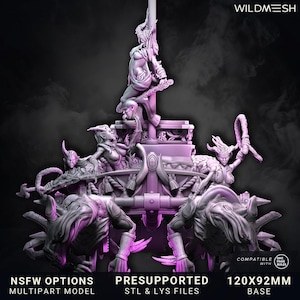 Chaos Excess - Chariots of Excess Mega Collectors Scene! New release August 25 - Wildmesh - Tabletop Wargaming for Grimdark