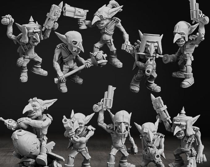 Goblins Meat Squad - Space Orks - DakkaDakka - Tabletop Wargaming for Grimdark | Alternative  | OPR Sci-Fi mini