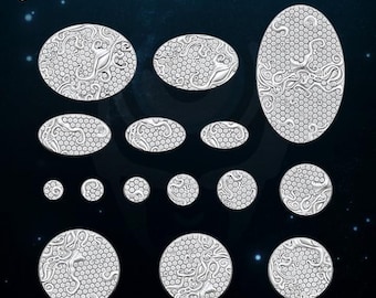 Void Infestation Bases - WildMesh - Chaos - Sci-Fi Grimdark Monster Miniature