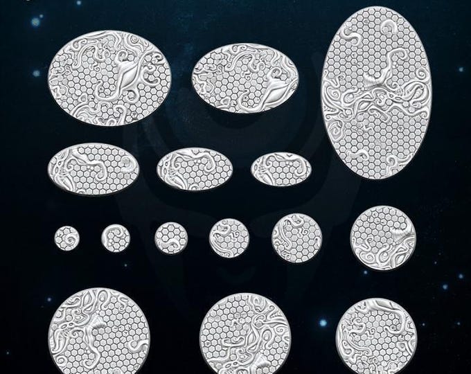 Void Infestation Bases - WildMesh - Chaos - Sci-Fi Grimdark Monster Miniature