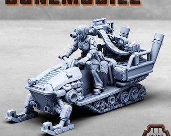 Dunemobile - Print Minis - Tabletop Wargaming Miniature for Grimdark | OPR | Sci-fi