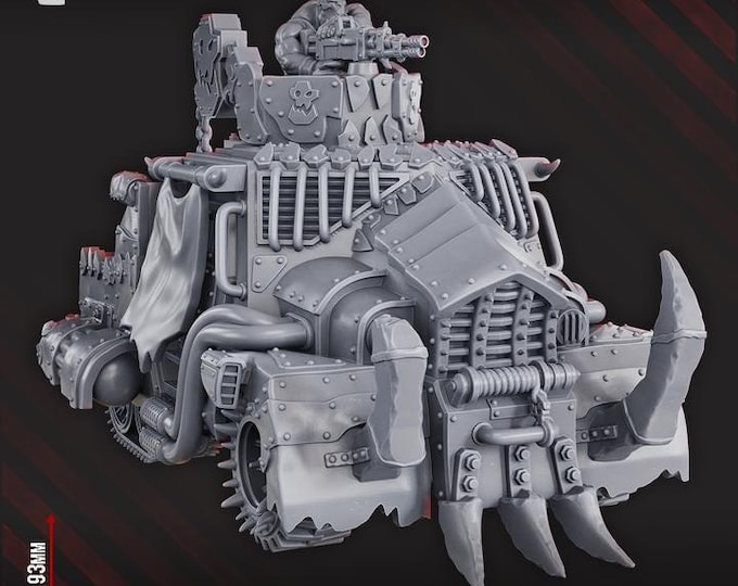 Orc Battle Wagon Chunky Barra Space Orks - DakkaDakka - Tabletop Wargaming for Grimdark | Alternative  | OPR Sci-Fi mini