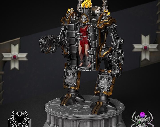 The Widows Sarcophagus - Sci-Fi Wargames & TTRPG | Eight Legs Miniatures mini