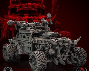 Orks Hot Truck – Eight Legs Miniatures – Sci-Fi – Resin Vehicle Kit