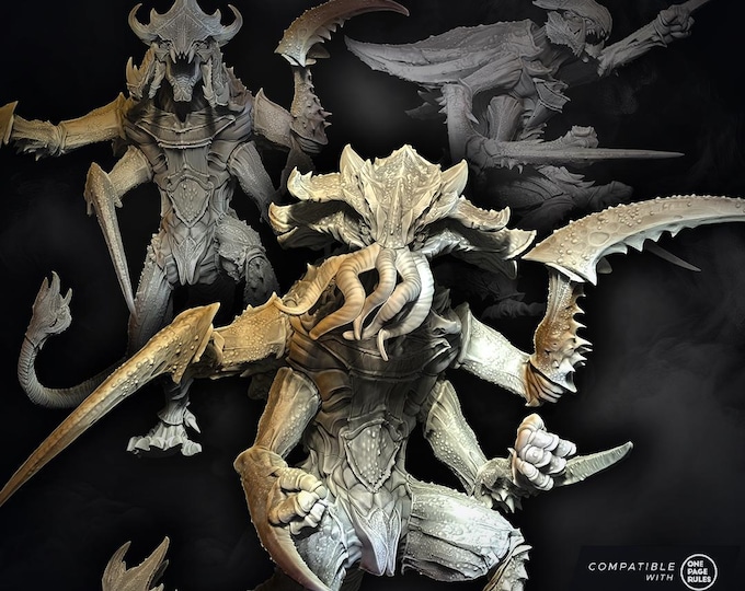 Hive Kelth - Vorex Ascendant Multipart - New Release - Wildmesh - Tabletop Wargaming for Grimdark | Alternative  | OPR Sci-Fi mini Bug Alien