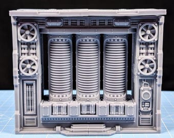 Risor Ventway 2 - Print Minis Licensed 28-32mm Resin Sci-Fi Terrain Kit