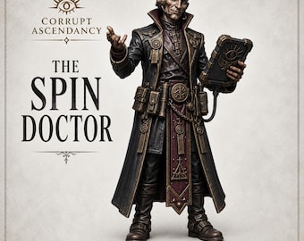 The Spin Doctor | Corrupt Ascendancy HGM Exclusive 28–32mm Resin NPC Miniature