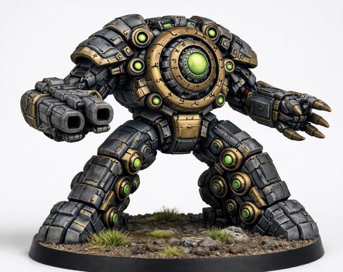 Hollow Cog Leviathan - Hollow Legion Legion Wars - Exclusive Highland Gaming Minis Tabletop Wargaming Multi-Verse Grimdark OPR Sci-Fi